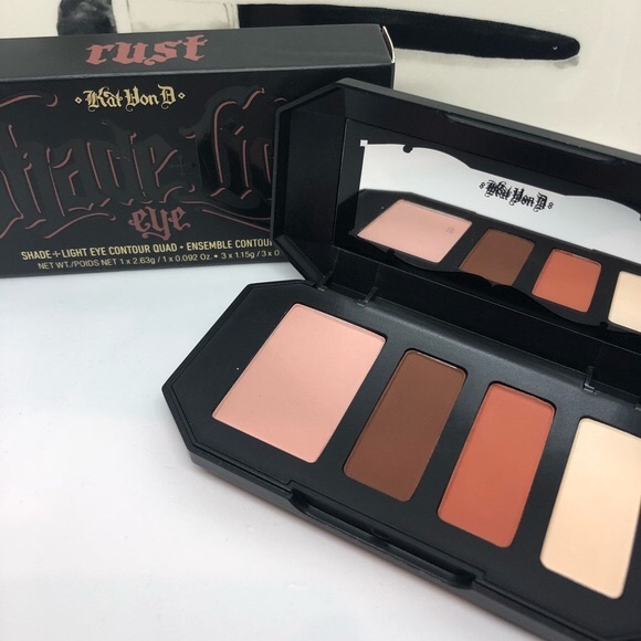 Kat Von D Other - BOGO Kat Von D Shade + Light eye contour quad Rust